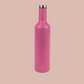 Wine bottle pink