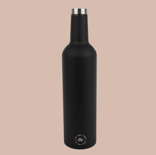 Wine Bottle Black