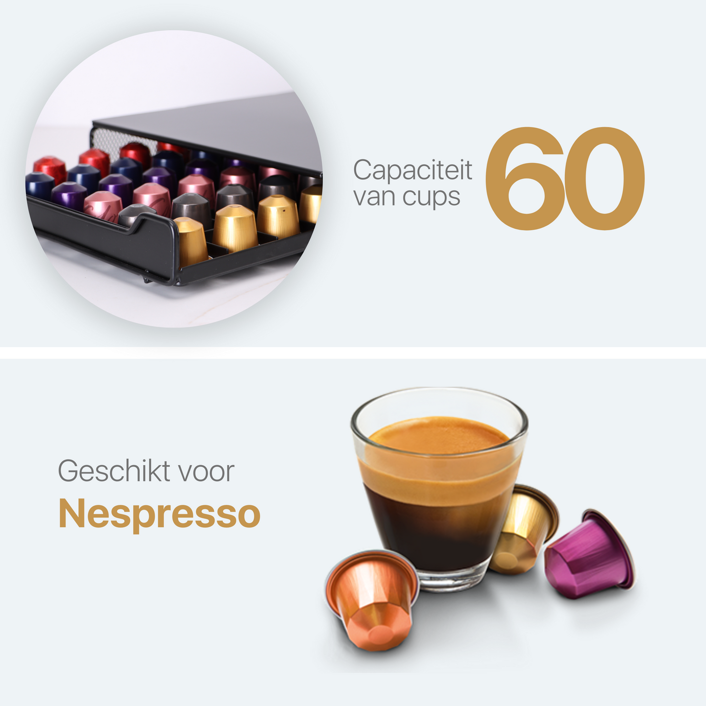 LaCardia Capsulehouder Nespresso (60 cups)