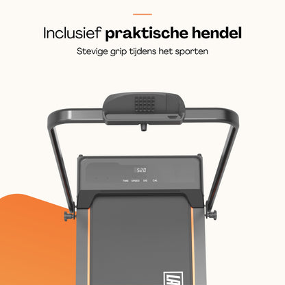 Elektrische loopband met hendel - Met afstandsbediening - 1-10km/u