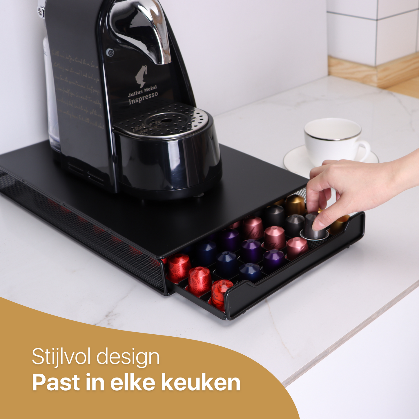 LaCardia Capsulehouder Nespresso (60 cups)