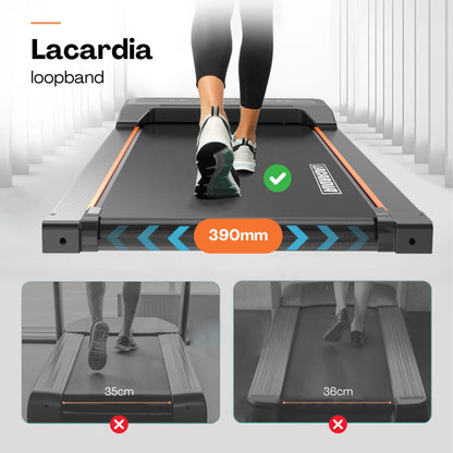 Elektrische loopband met hendel - Met afstandsbediening - 1-10km/u