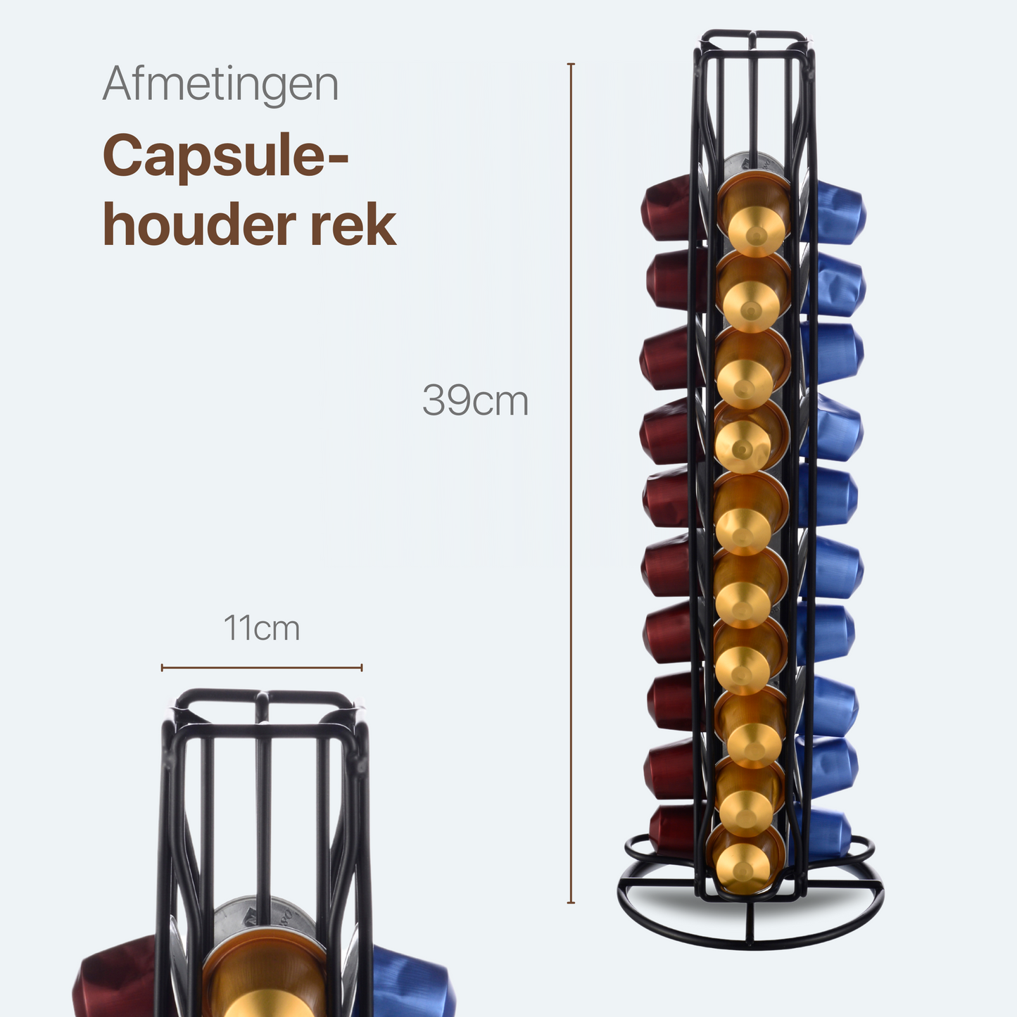LaCardia Capsulehouder Nespresso (40 cups)