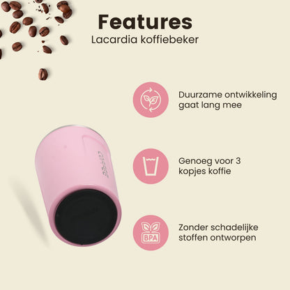 Koffie Beker Roze