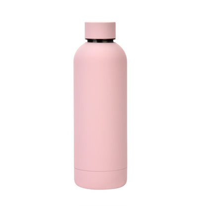 Thermosfles 500 ml Roze met naam