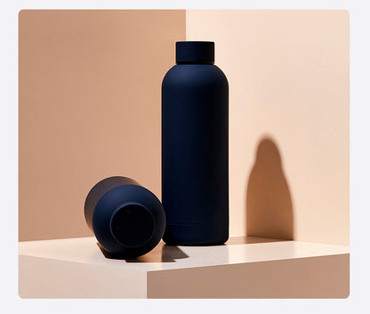 Thermosfles 500ml Zwart met naam